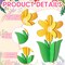24 Pcs Summer Daisy Wood Signs Retro 3D Flowers Table Decoration Rustic Farmhouse Flower Table Centerpiece Multicolor Flowers Floral Block Tabletop Signs for Tiered Decor
